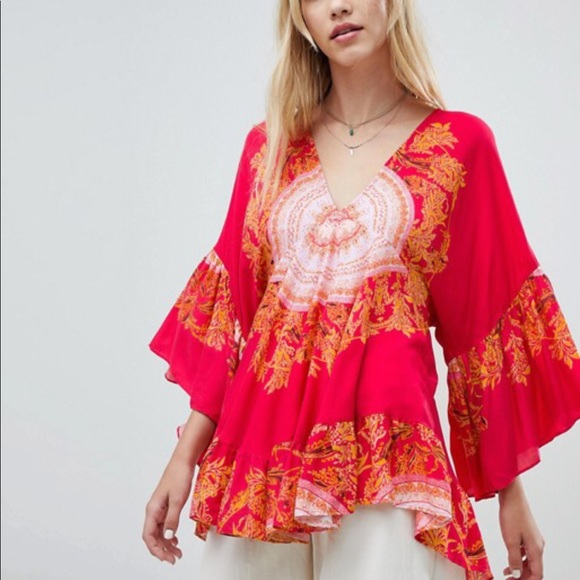 Free People Tops - Free People Sunset Dreams Tunic